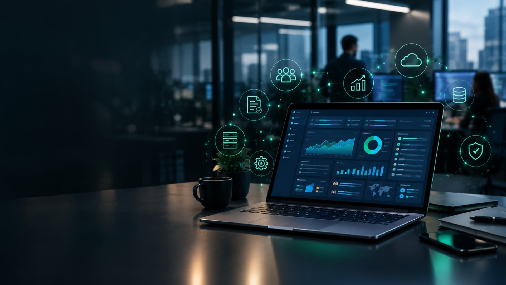 Plataforma SaaS/ERP de Gestión Empresarial con Base de ~1,500 Usuarios