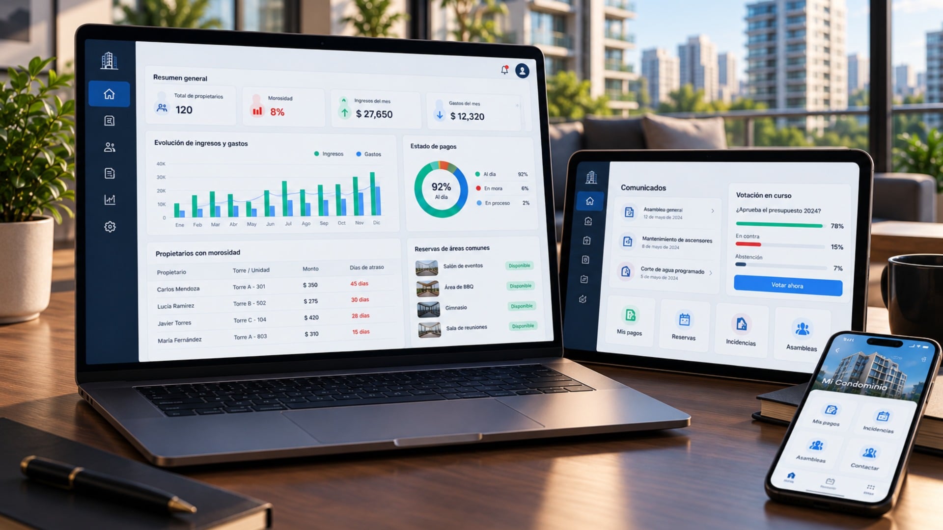 Plataforma SaaS para la administración de edificios y condominios
